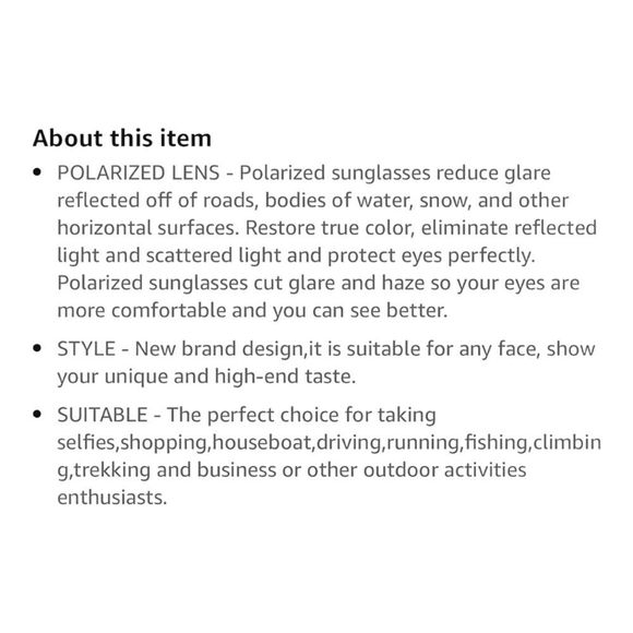 MERRY’S Unisex Polarized Aluminum Sunglasses Leopard Frame Brown Lens & Temples - Picture 10 of 12